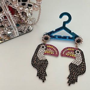 Guacamayo earrings